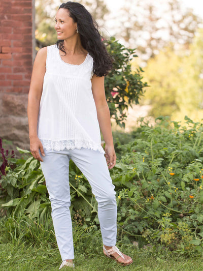 Vintage Style Camisole in White by April Cornell