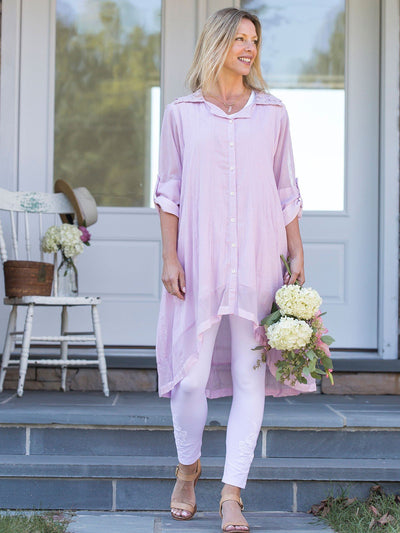 Dove Vintage Inspired Jacket in Lilac by April Cornell