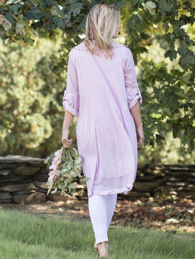 Dove Vintage Inspired Jacket in Lilac by April Cornell