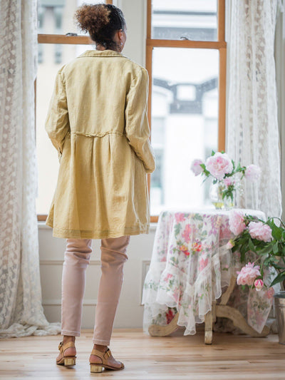 Vintage Inspired Jacket in Tan by April Cornell