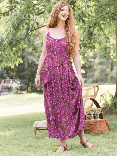 Romantic Rustic Dress in Coral by April Cornell