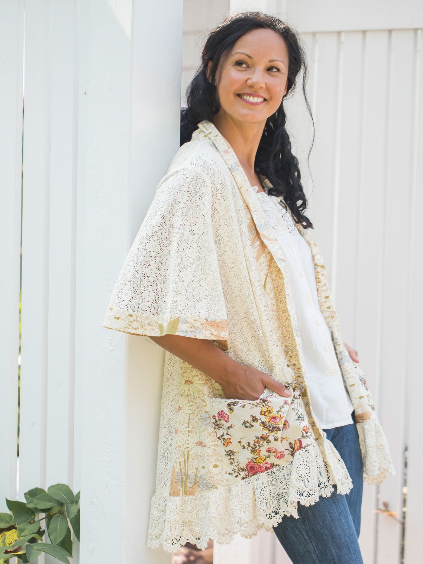 Victorian Inspired Lace Cover-Up | April Cornell - SOLD OUT