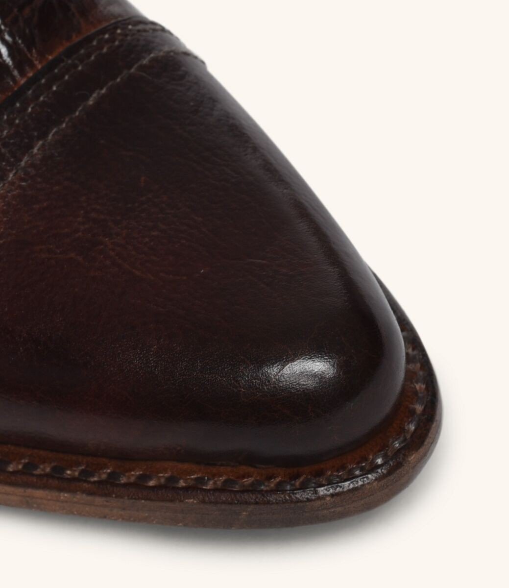 Baisley Modern Vintage Boots in Teak