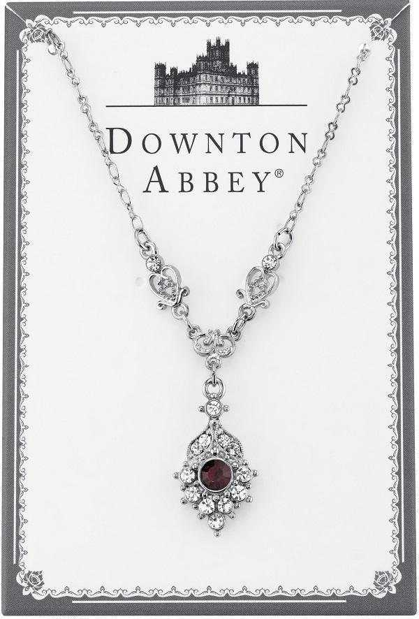 Downton Abbey Round Amethyst Necklace by 1928 Jewelry