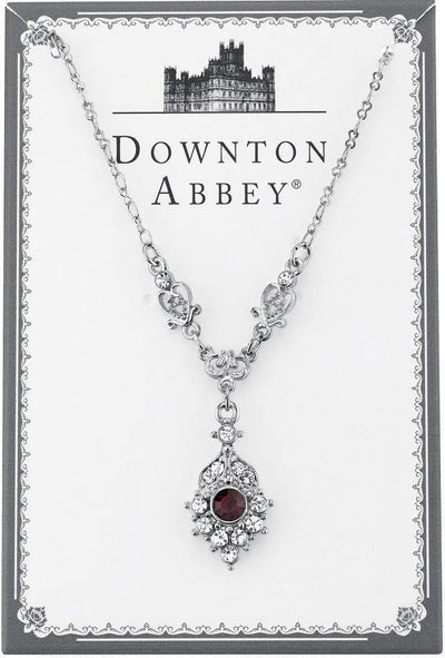 Downton Abbey Round Amethyst Necklace - SOLD OUT