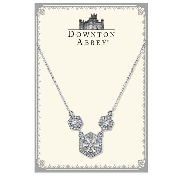 Downton Abbey Hexagon Necklace by 1928 Jewelry