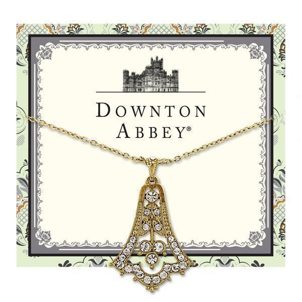 Downton Abbey Vintage Bell Pendant Necklace by 1928 Jewelry
