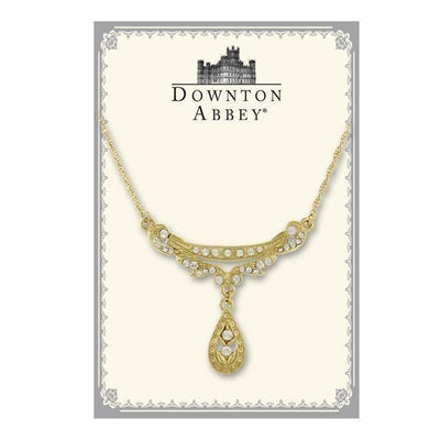 Downton Abbey Teardrop Necklace
