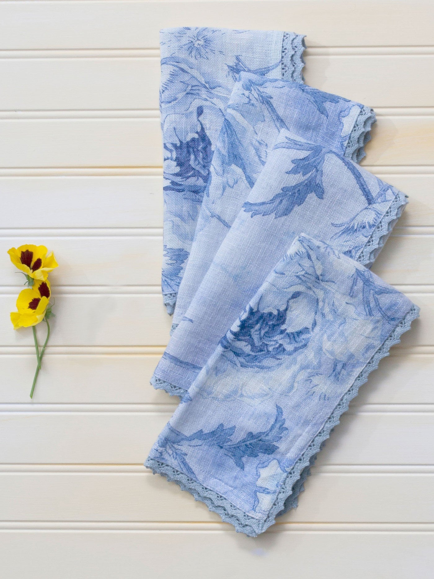 Ladylike Napkin in Soft Blue | April Cornell- SOLD OUT
