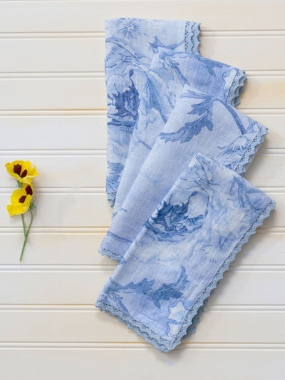 Ladylike Napkin in Soft Blue | April Cornell- SOLD OUT