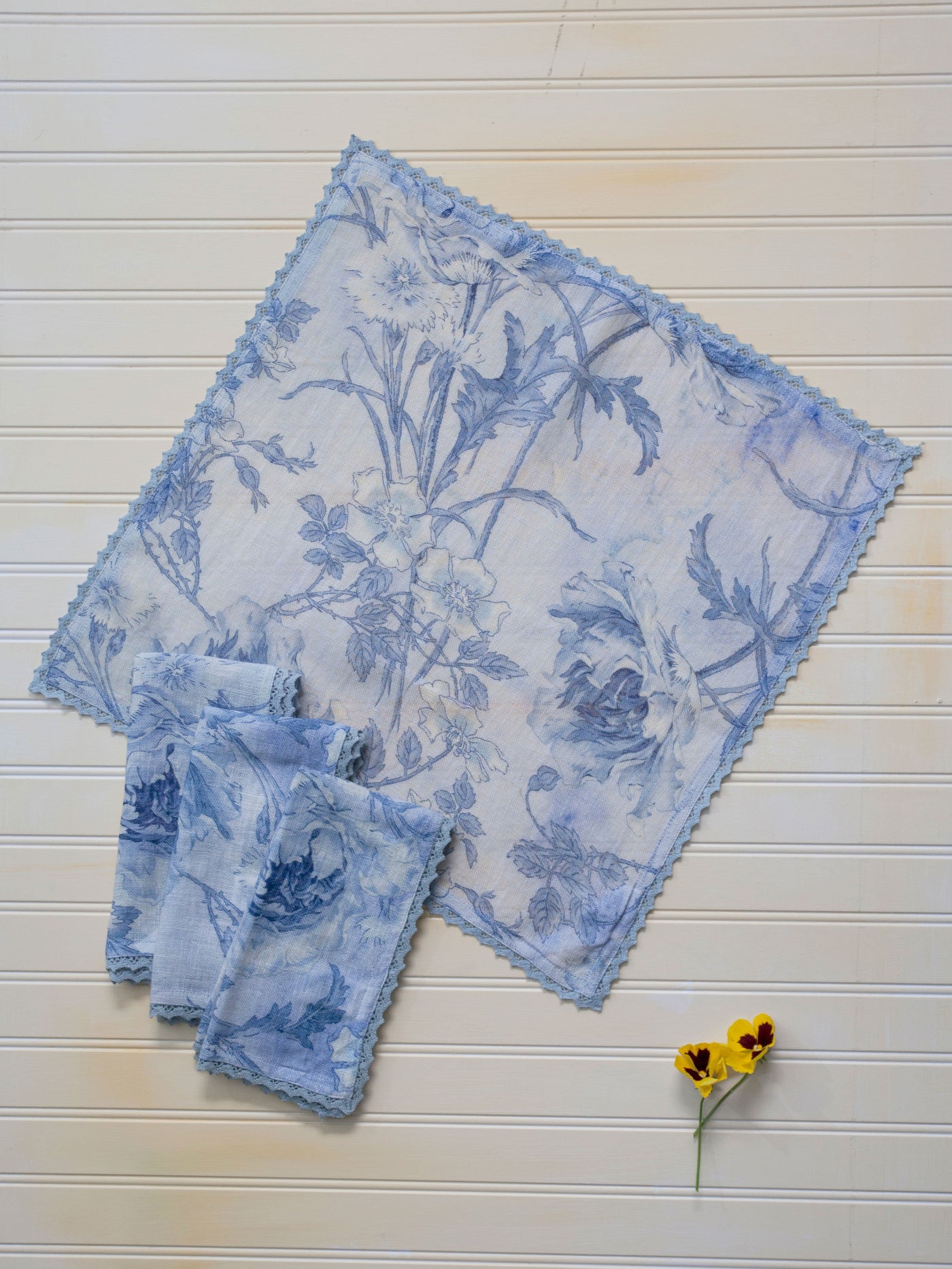 Ladylike Napkin in Soft Blue | April Cornell- SOLD OUT