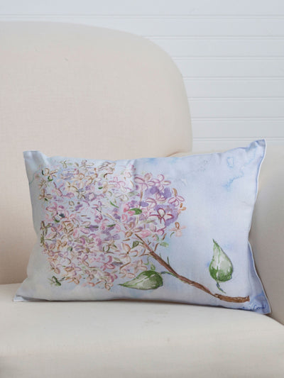 Blueberry Cotton Cushion in Blue | April Cornell- SOLD OUT