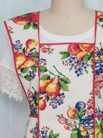 Peach Cotton Apron | April Cornell