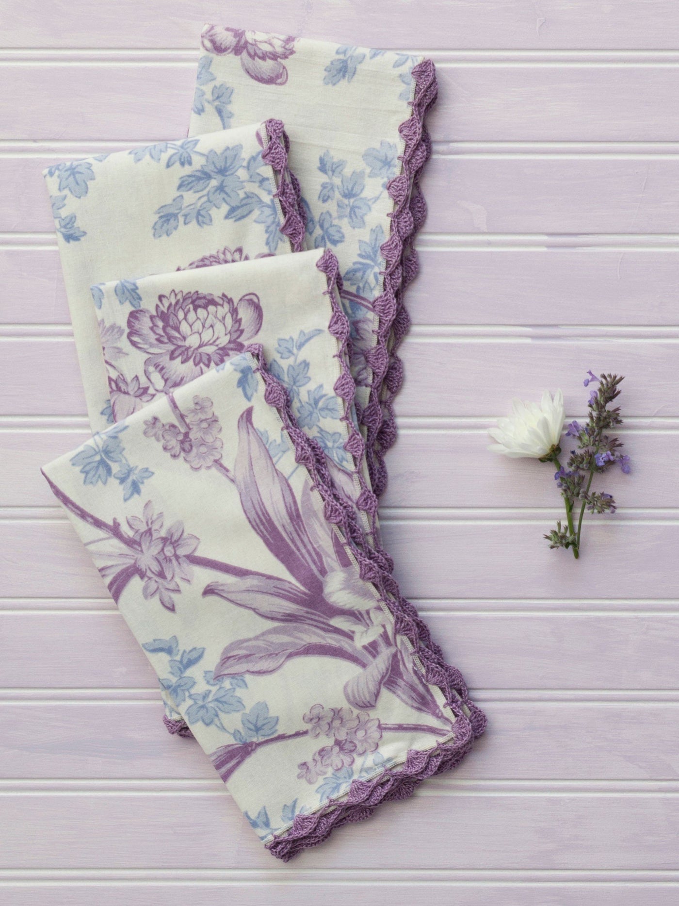 Lemon Cheesecake Cotton Napkin in Ecru by April Cornell