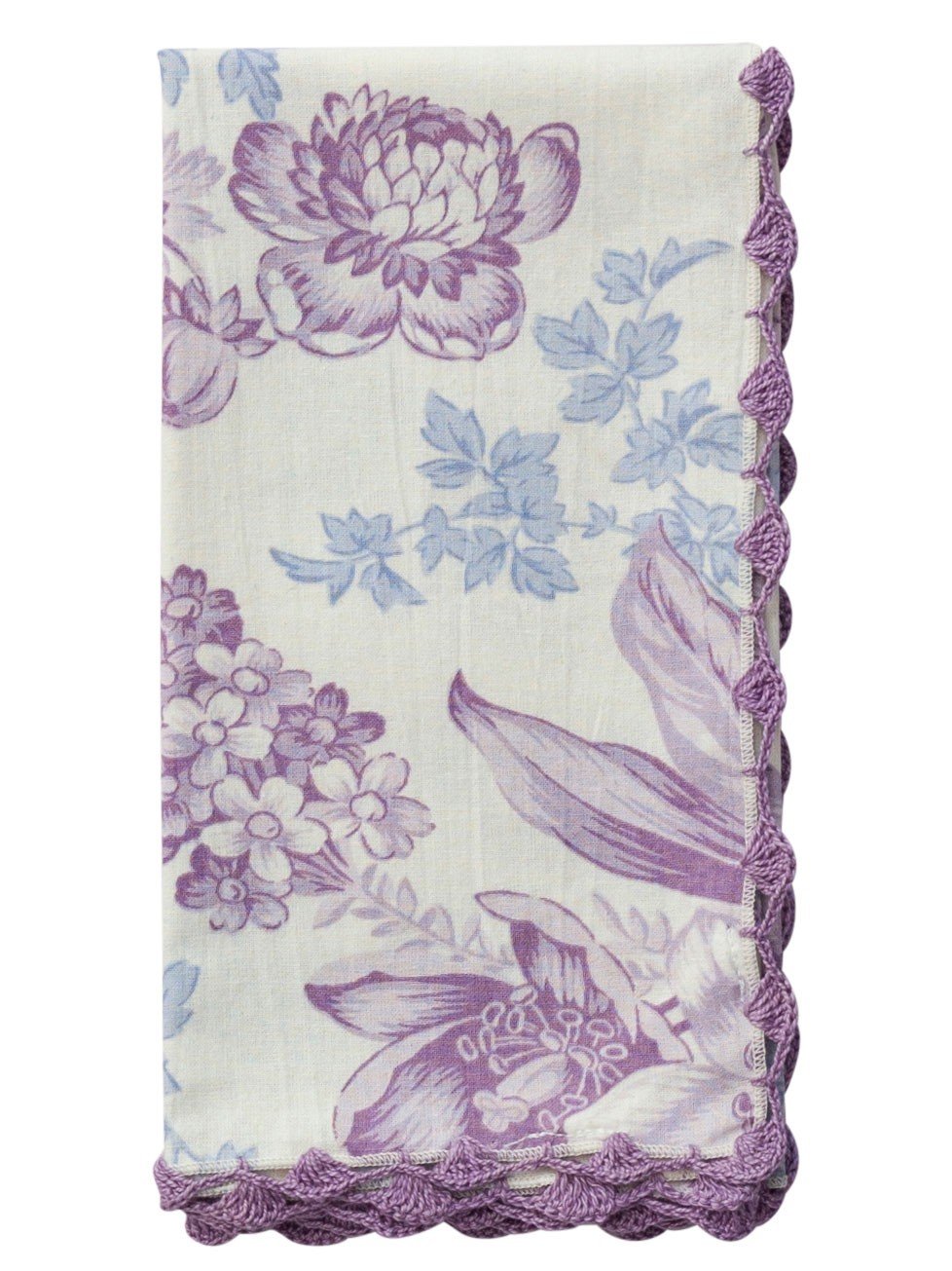 Lemon Cheesecake Cotton Napkin in Ecru by April Cornell