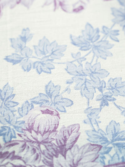 Lemon Mousse Cotton Tablecloth in Ecru by April Cornell