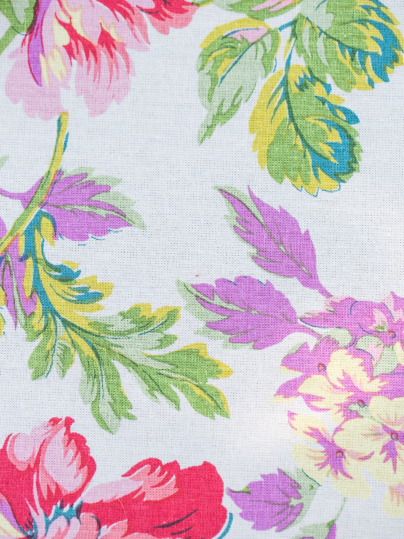 Mint Lemonade Cotton Garden Tablecloth in Ecru | April Cornell- SOLD OUT