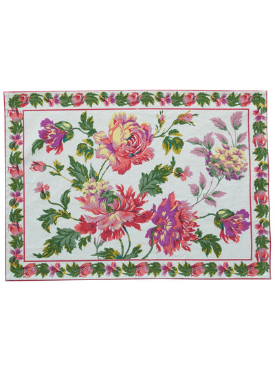 Pecan Pie Cotton Placemat in Ecru by April Cornell