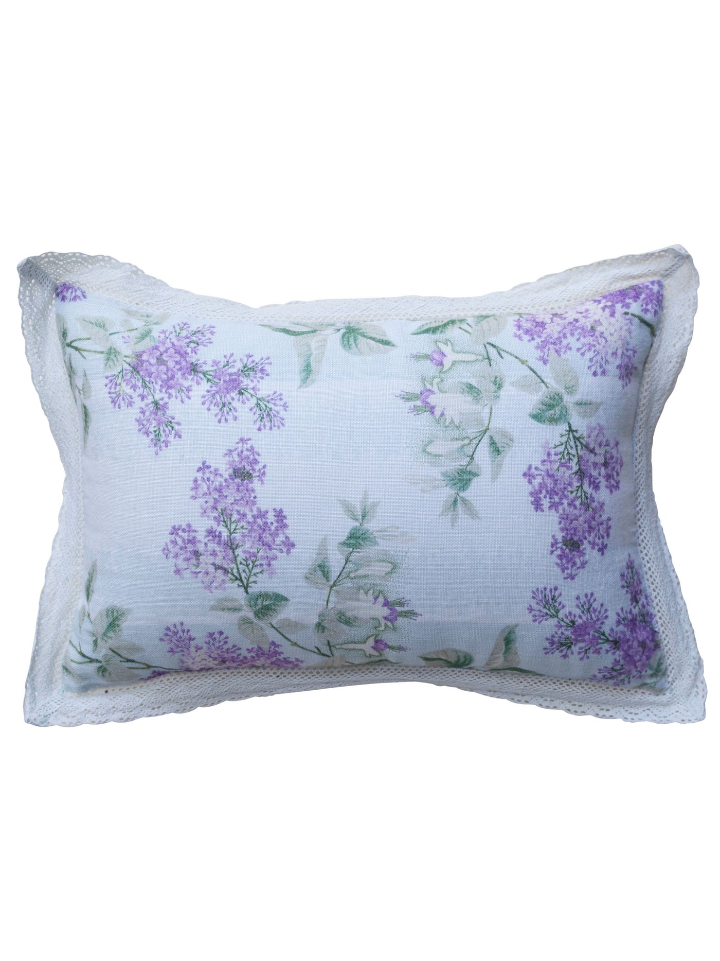 Rosemary Citrus Water Linen Cushion in Lavender | April Cornell- SOLD OUT