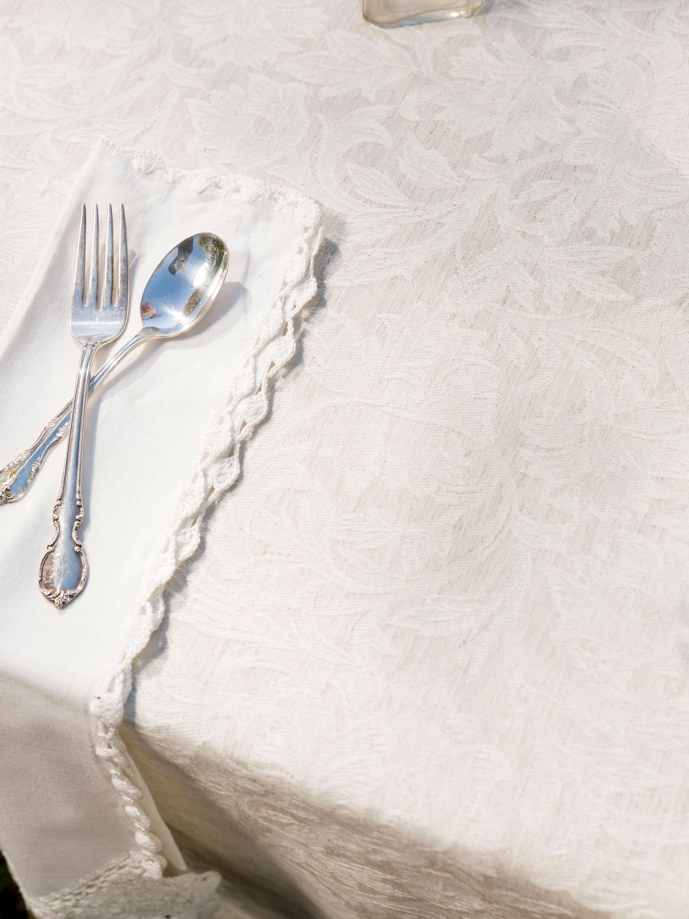 Cupcake Crumb Tablecloth in Linen | April Cornell- SOLD OUT