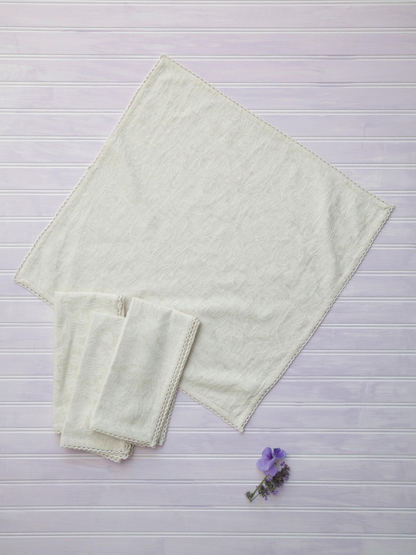 Cupcake Crumb Napkin in Linen by April Cornell