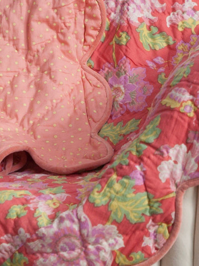 Primrose Throw in Coral by April Cornell