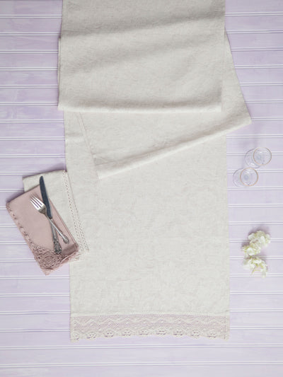Cupcake Crumb Runner in Linen by April Cornell