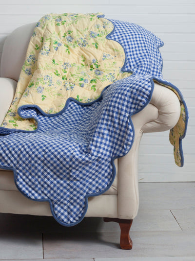 Cornflower Throw in Yellow | April Cornell- SOLD OUT