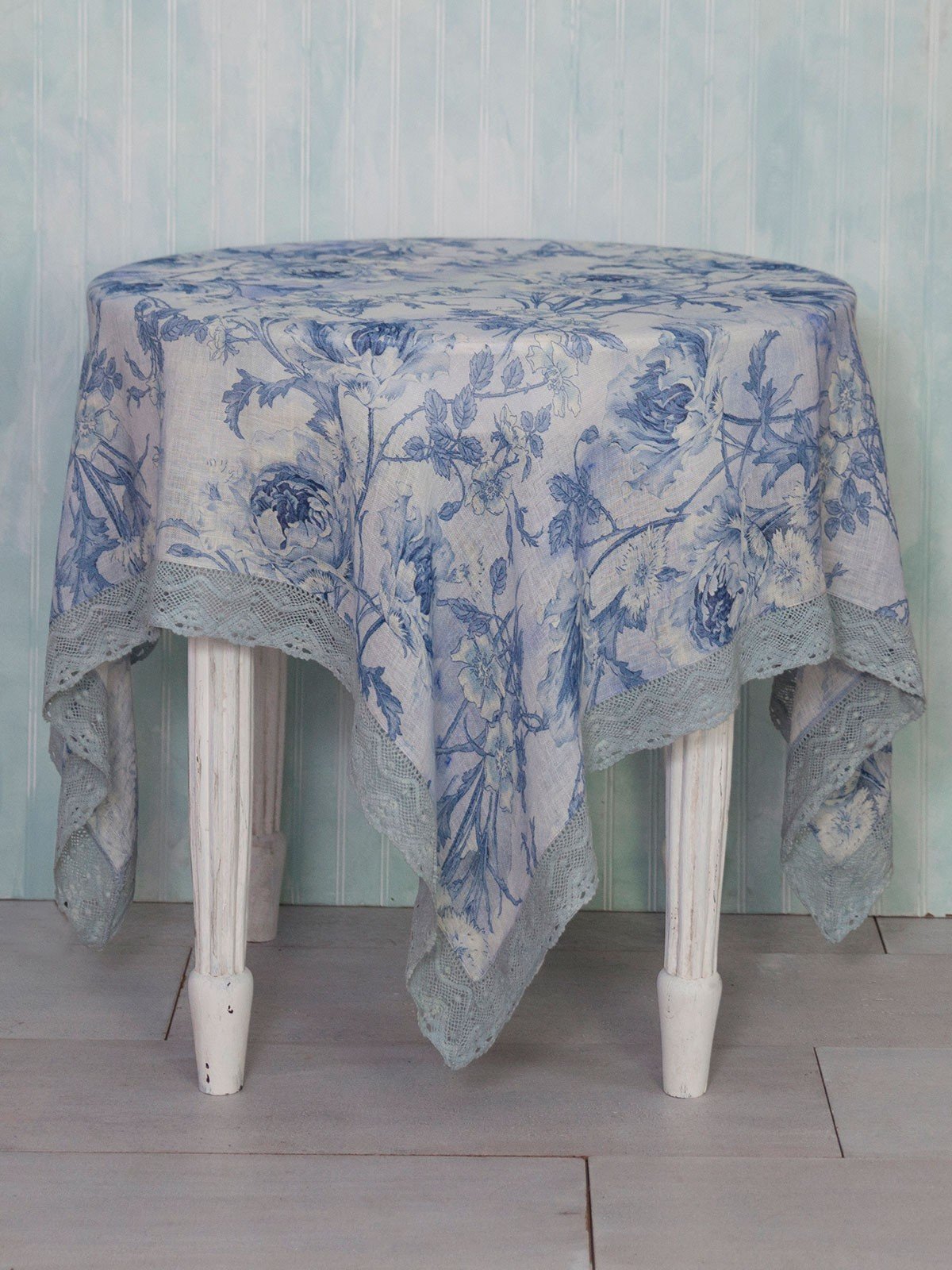 Ladylike Tablecloth in Soft Blue | April Cornell- SOLD OUT