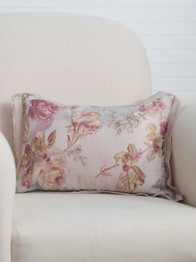 Secret Garden Cushion in Amethyst | April Cornell- SOLD OUT