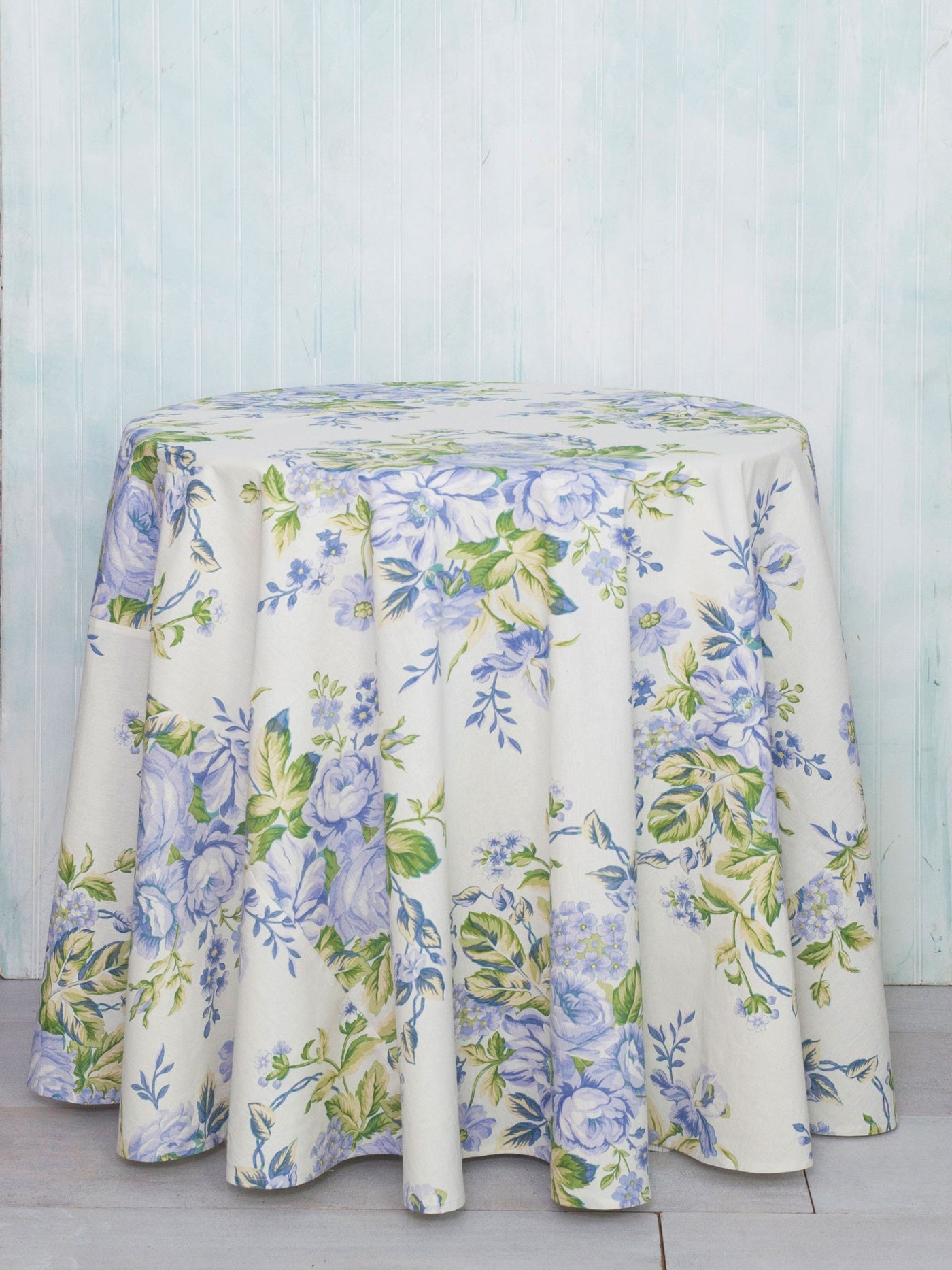 Strawberry Shortcake Round Tablecloth in Ecru by April Cornell