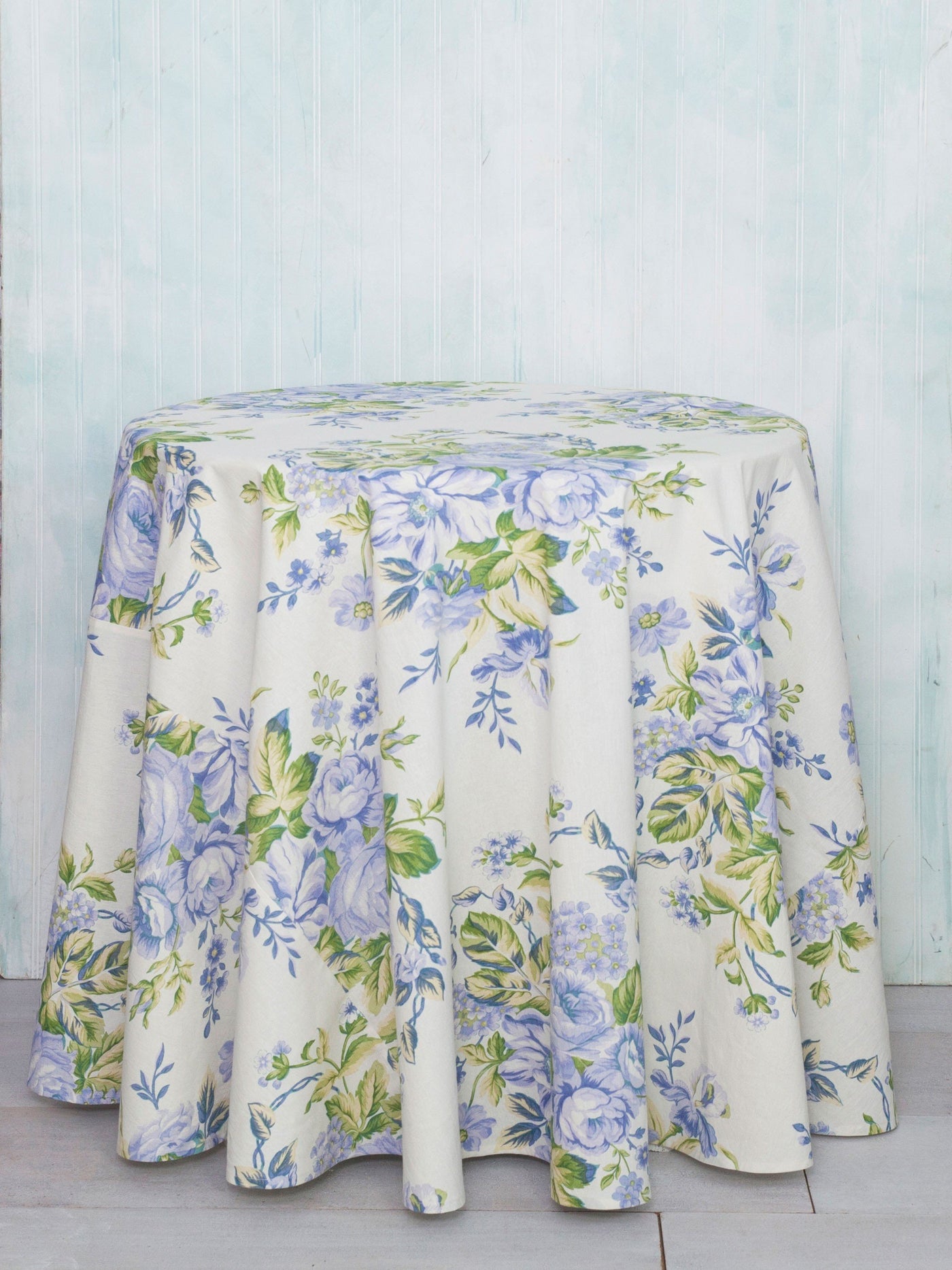 Strawberry Shortcake Round Tablecloth in Ecru | April Cornell- SOLD OUT