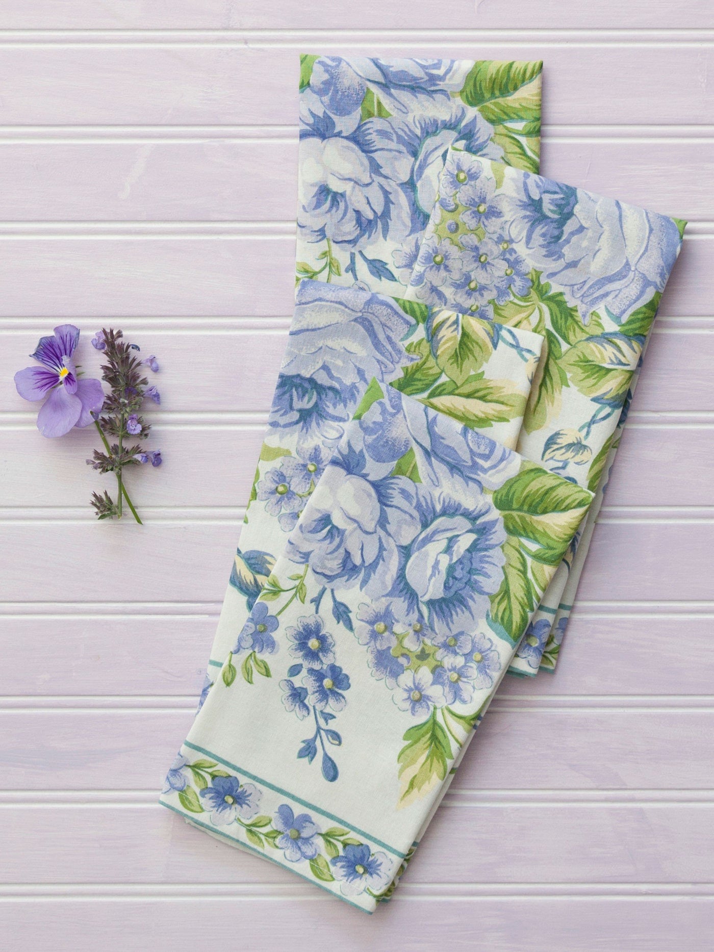 Strawberry Shortcake Napkin in Ecru by April Cornell