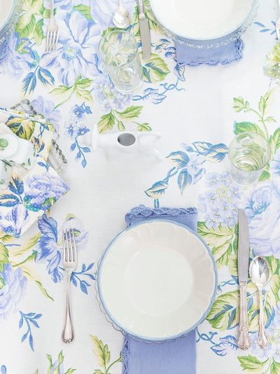 Strawberry Shortcake Tablecloth in Ecru by April Cornell