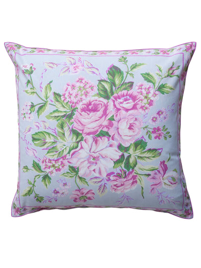 Strawberry Shortcake Cushion in Sage by April Cornell