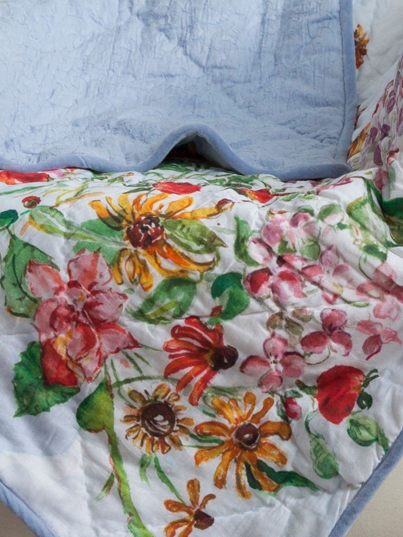 Apple Butter Throw in Multi by April Cornell