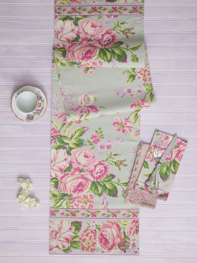 Strawberry Shortcake Runner in Sage | April Cornell- SOLD OUT