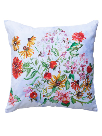 Apple Butter Cushion Cover in Multi by April Cornell
