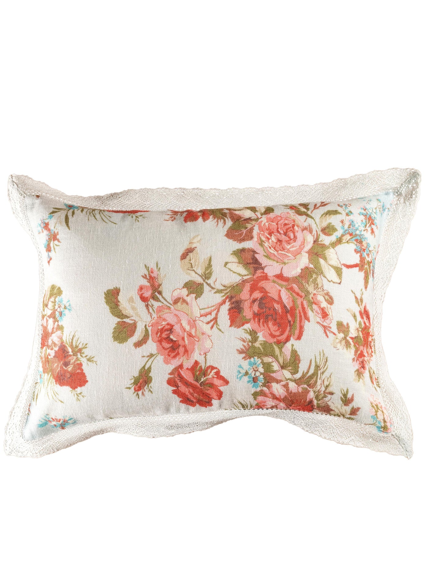 Biscotti Cushion in Blue by April Cornell