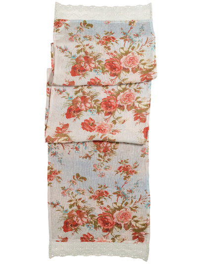 Biscotti Runner in Blue by April Cornell