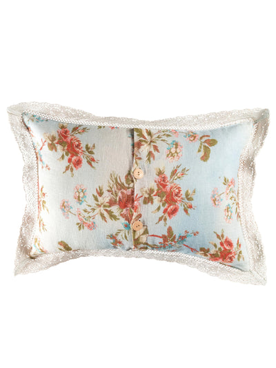 Biscotti Cushion in Blue by April Cornell