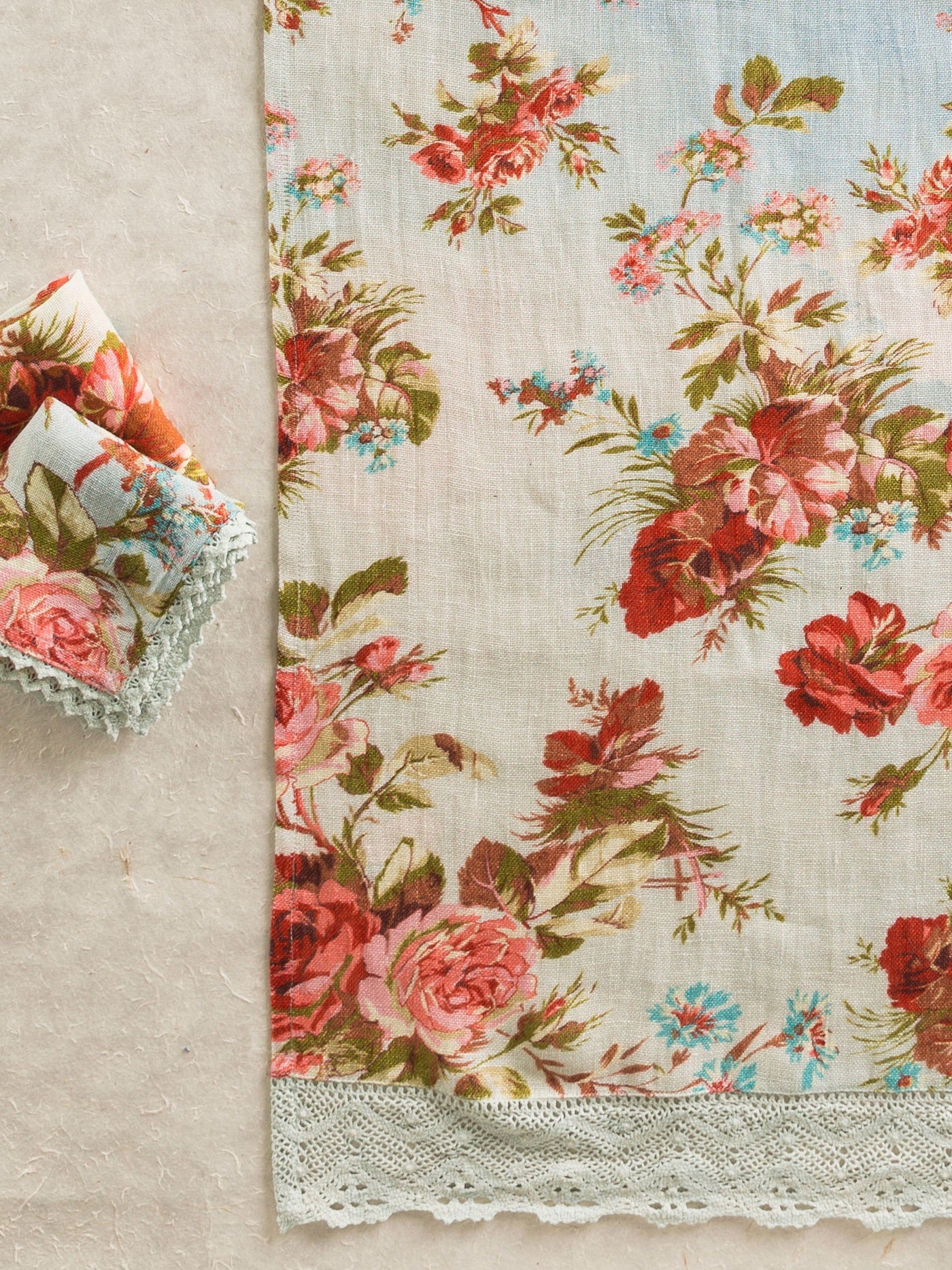 Biscotti Runner in Blue by April Cornell