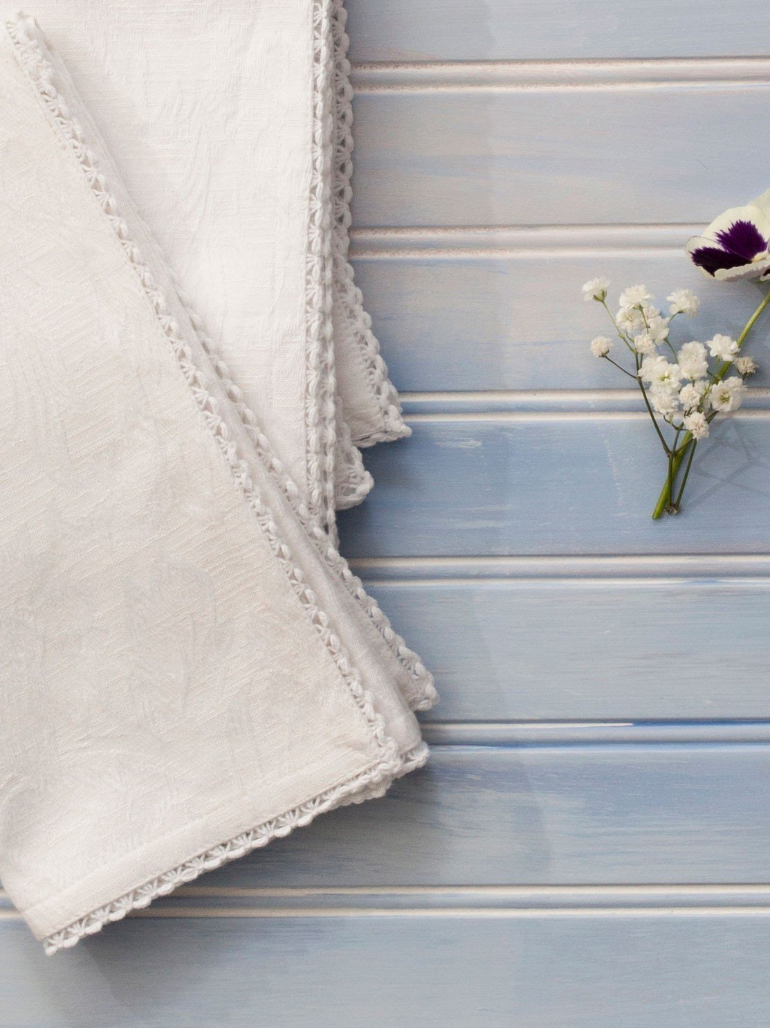 Cupcake Crumb Napkin in Ivory by April Cornell