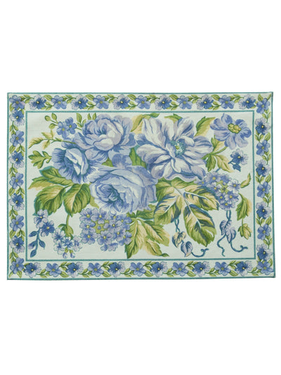 Strawberry Shortcake Placemat in Ecru by April Cornell