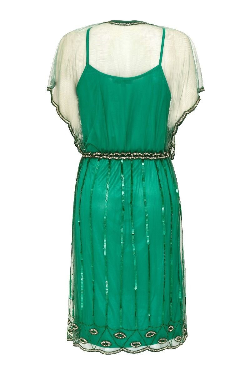 Roaring Twenties Inspired Dress in Green