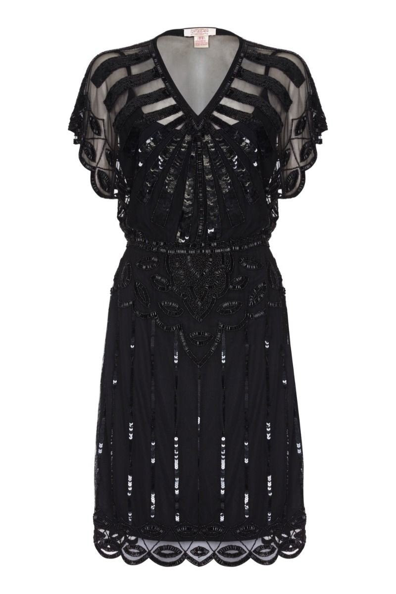 Roaring Twenties Inspired Dress in Black – WardrobeShop