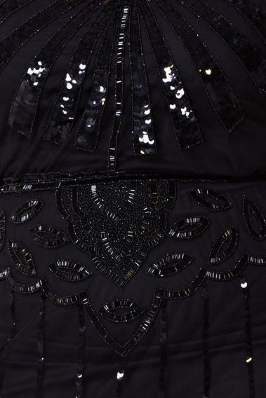 Roaring Twenties Inspired Dress in Black