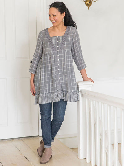 Meadow Tunic in Grey | April Cornell - SOLD OUT