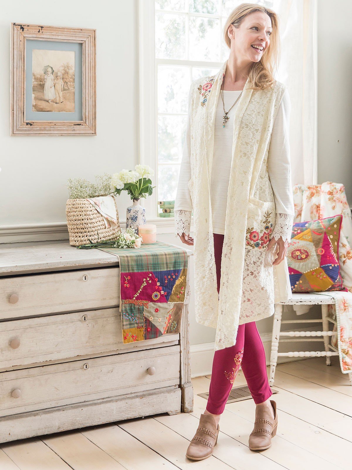 Free Spirit Duster in Ecru | April Cornell - SOLD OUT