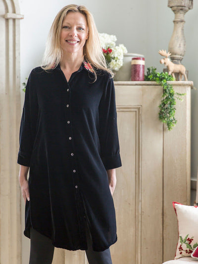 Bette Tunic in Black by April Cornell